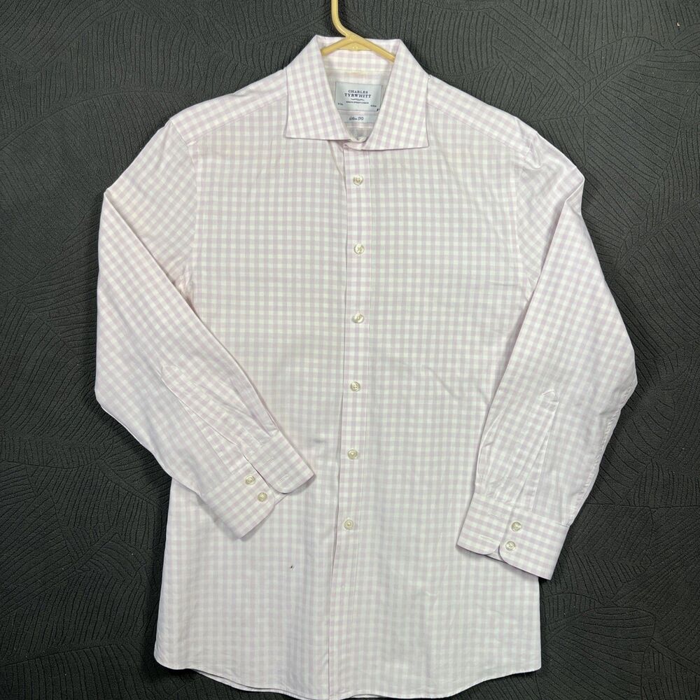Charles Tyrwhitt Jermyn St. London Pink Check Shirt